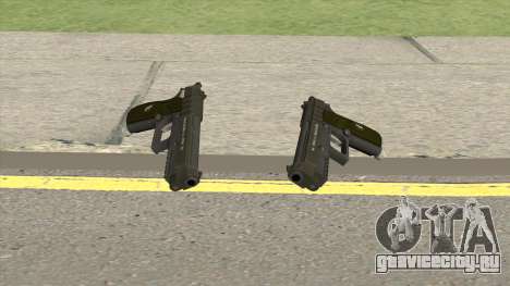 Hawk And Little Pistol GTA V (Green) V1 для GTA San Andreas