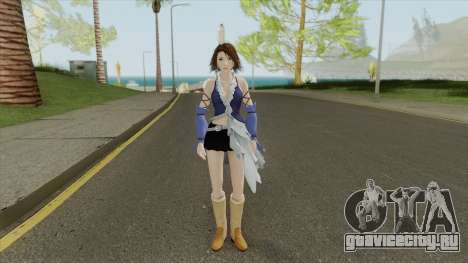 Yuna FFX-2 (Dissidia Final Fantasy) для GTA San Andreas