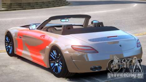 Mercedes Benz SLS Rodster PJ2 для GTA 4