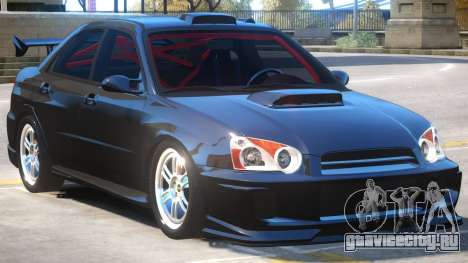 Subaru Impreza STI V1 для GTA 4