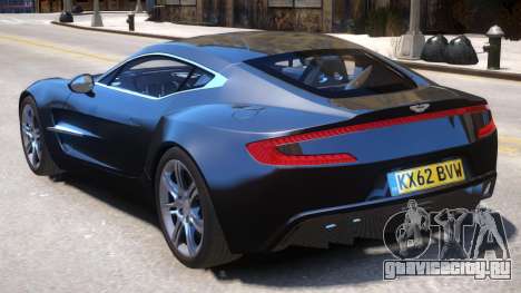 Aston Martin One 77 V2 для GTA 4