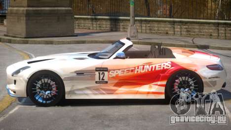Mercedes Benz SLS Rodster PJ3 для GTA 4