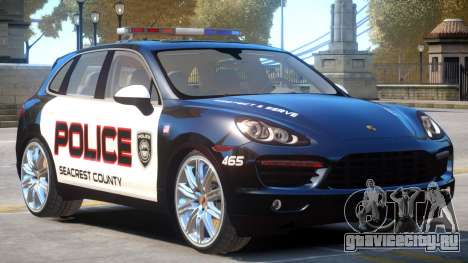 Porsche Cayenne Police для GTA 4