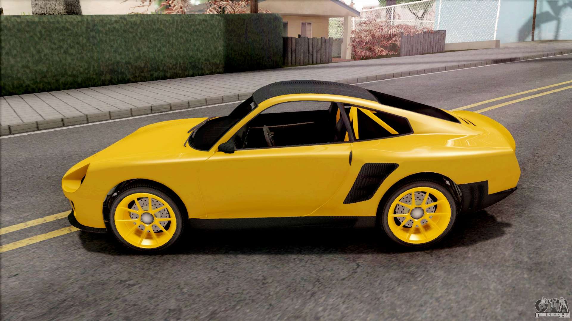 Мод на купе GTA V Pfister Comet SR для GTA San Andreas. 