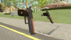 Hawk And Little Pistol GTA V (Orange) V2 для GTA San Andreas