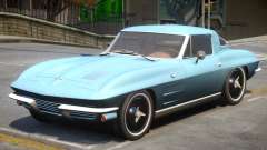 1963 Chevrolet Corvette Blue для GTA 4