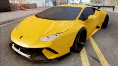 Lamborghini Huracan Performante Yellow для GTA San Andreas