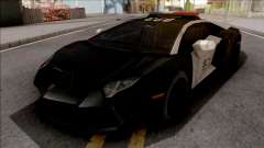 Lamborghini Aventador LAPD для GTA San Andreas