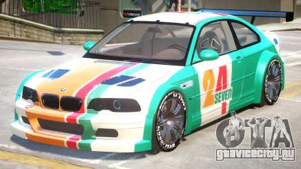 BMW M3 GTR PJ4 для GTA 4