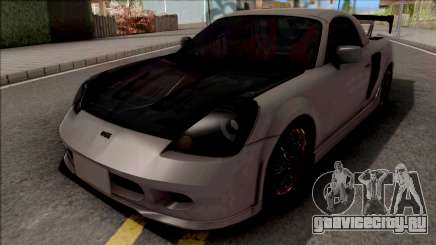 Toyota MR-S C-ONE Initial D Fifth Stage Grey для GTA San Andreas