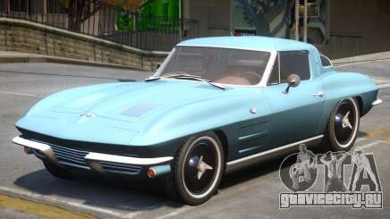 1963 Chevrolet Corvette Blue для GTA 4