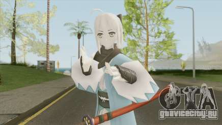 Okita Souji With Katana (Fate) для GTA San Andreas