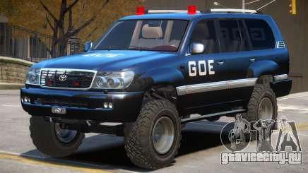 Toyota Land Cruiser Police для GTA 4