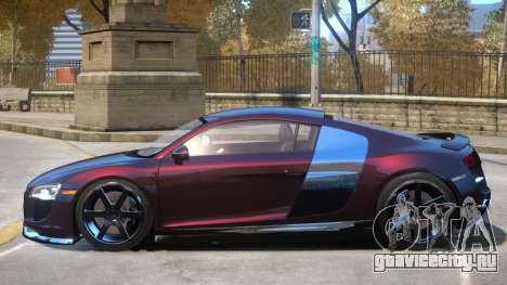 Audi R8 FSI Upd для GTA 4