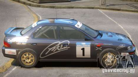 Subaru Impreza Rally Edition V1 PJ3 для GTA 4