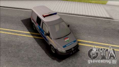 Volkswagen Caddy Magyar Rendorseg v2 для GTA San Andreas