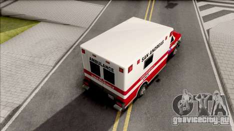HD Decal for Ambulance для GTA San Andreas
