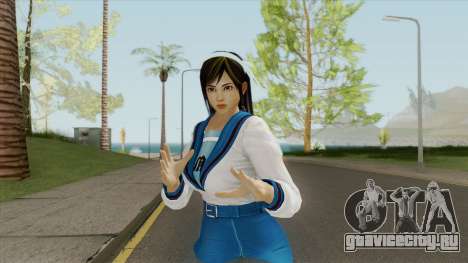 Kokoro Schoolgirl (Reskinned) для GTA San Andreas
