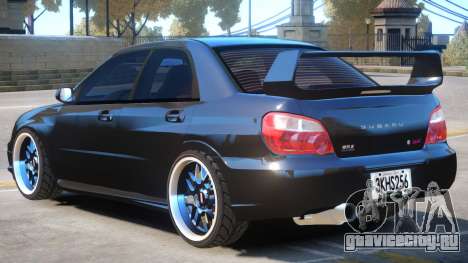 Subaru Impreza Improved для GTA 4
