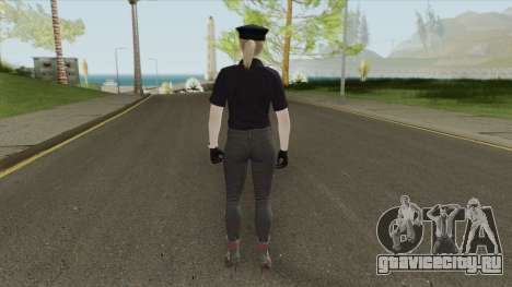 Police Girl Skin для GTA San Andreas