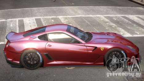 Ferrari 599XX V1 для GTA 4