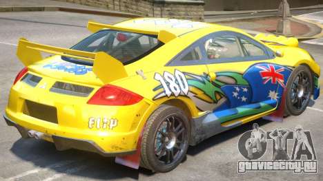 Mitsubishi Eclipse Rally PJ1 для GTA 4