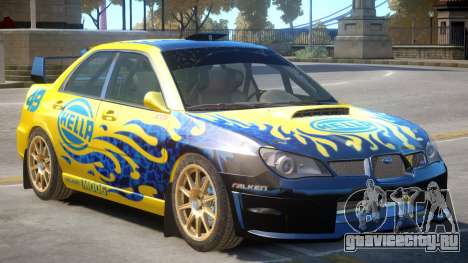 Subaru Impreza WRX V1 PJ4 для GTA 4