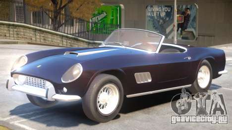 1957 Ferrari 250 California для GTA 4
