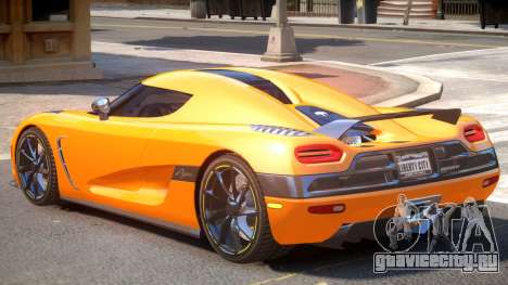 Koenigsegg Agera V1.0 для GTA 4