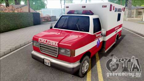 HD Decal for Ambulance для GTA San Andreas