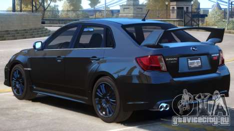 Subaru Impreza Upd для GTA 4