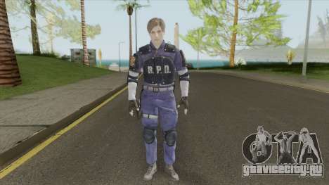 Leon Classic Outfit (RE2 Remake) для GTA San Andreas