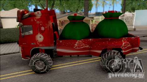 DAF XF Christmas Truck для GTA San Andreas