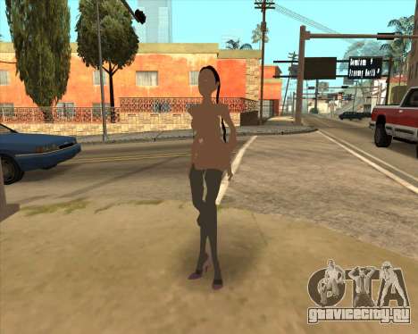 Scary woman nude для GTA San Andreas