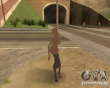 Scary woman nude bald для GTA San Andreas