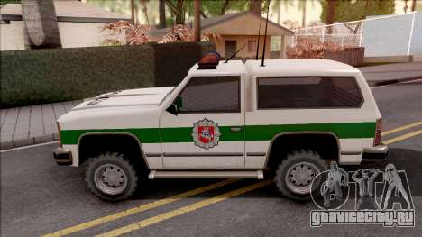 Lietuviska Police Ranger v2 для GTA San Andreas