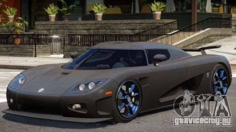 Koenigsegg CCXR Carbon для GTA 4