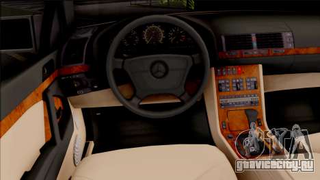 Mercedes-Benz S600L W140 Yandex Drive для GTA San Andreas
