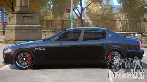 Maserati Quattroporte V2 для GTA 4