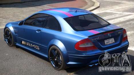 Mercedes CLK63 AMG V1 PJ2 для GTA 4