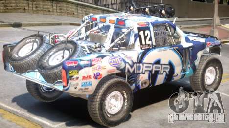 Dodge Ram Rally Edition PJ1 для GTA 4