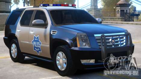 Escalade Police для GTA 4