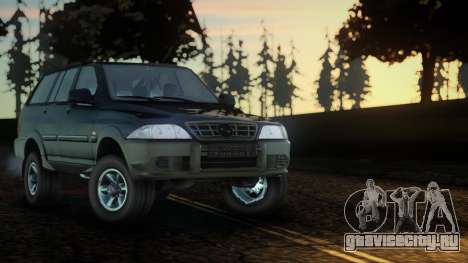 SsangYong Musso TD 2.9 для GTA San Andreas