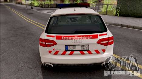 Audi RS4 Avant Hungarian Fire Department для GTA San Andreas