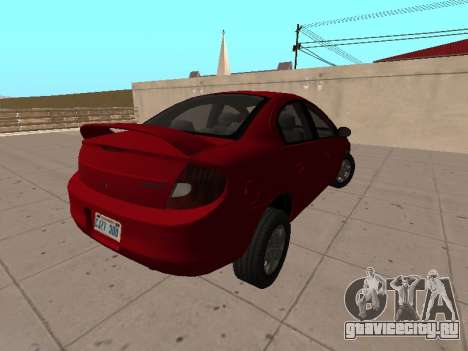 Dodge Neon Série 2002 для GTA San Andreas