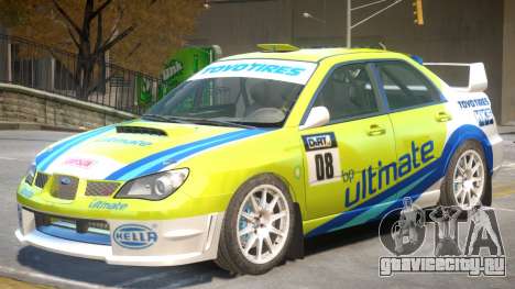 Subaru Impreza WRX V1 PJ6 для GTA 4