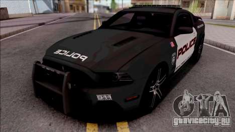 Ford Mustang Boss 302 2013 Police для GTA San Andreas