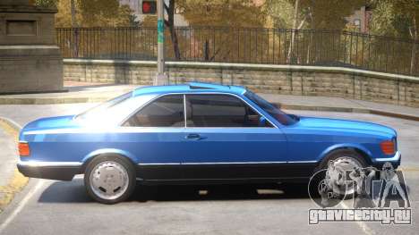 1987 Mercedes W126 R1 для GTA 4