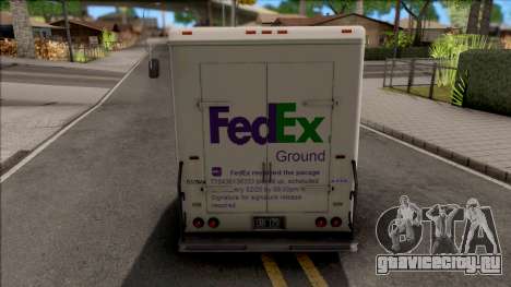 Boxville FedEX для GTA San Andreas