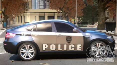 BMW X6 Police для GTA 4